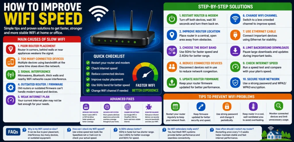 How To Improve WiFi Speed