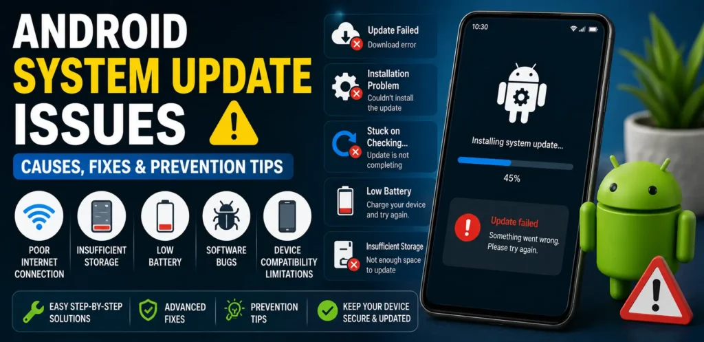 Android System Update Issues Causes Fixes and Prevention Tips
